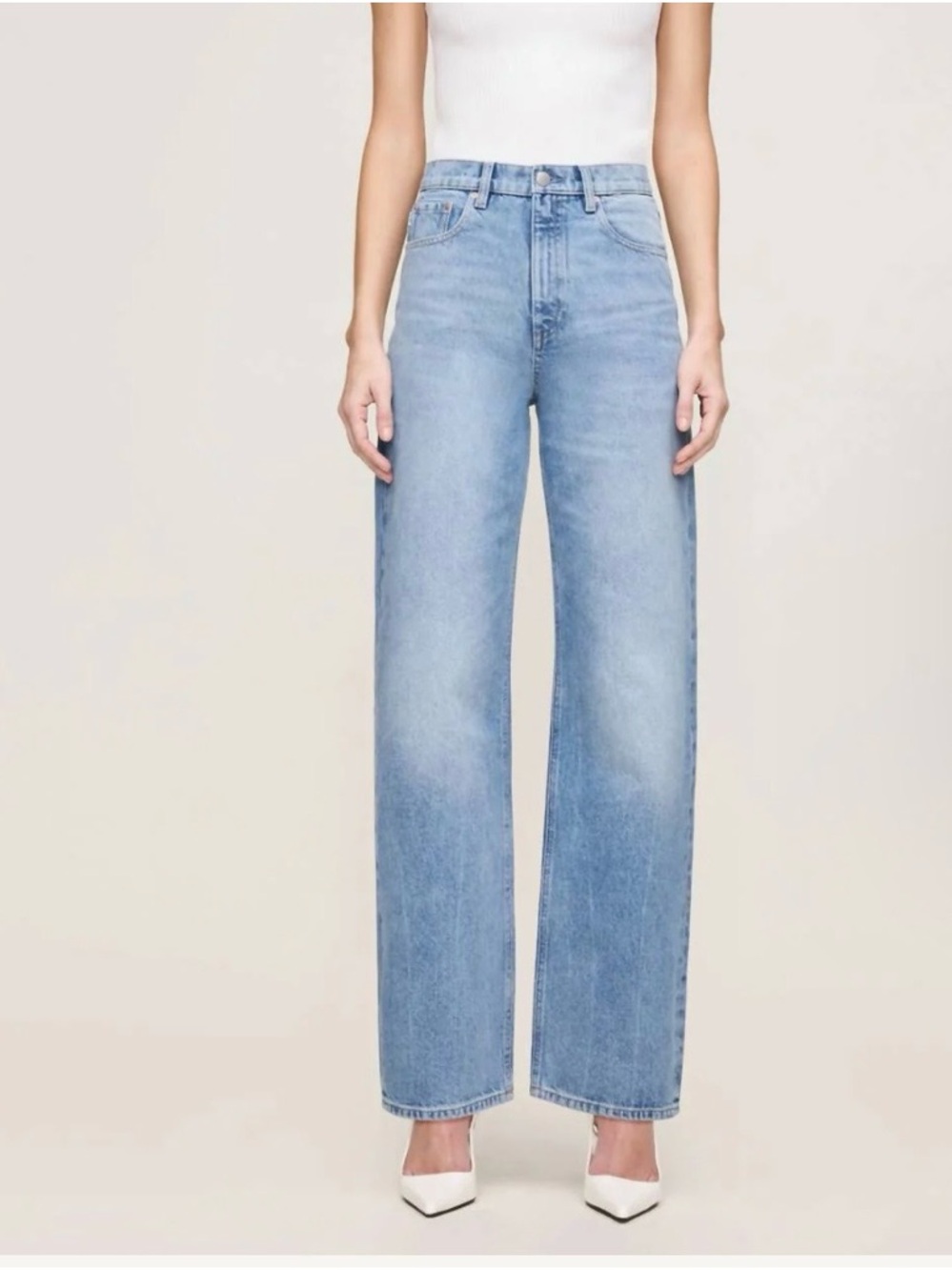 DL1961 Karmine Refined High-Rise Jeans in Vintage  Light